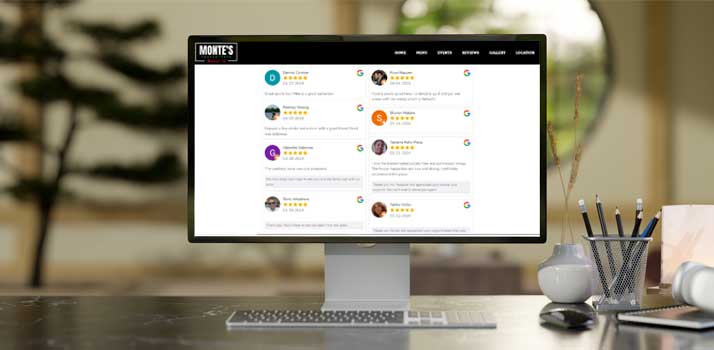 Display Google Reviews on Website